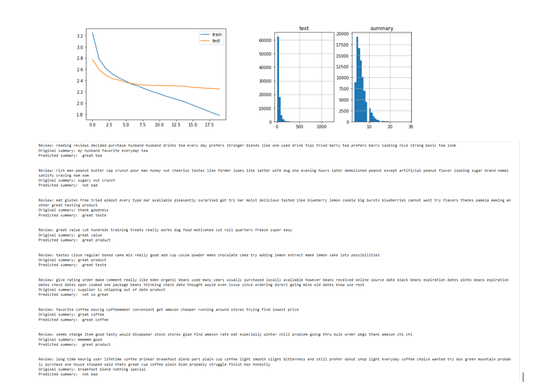 Amazon Review Summarization using Deep Learning